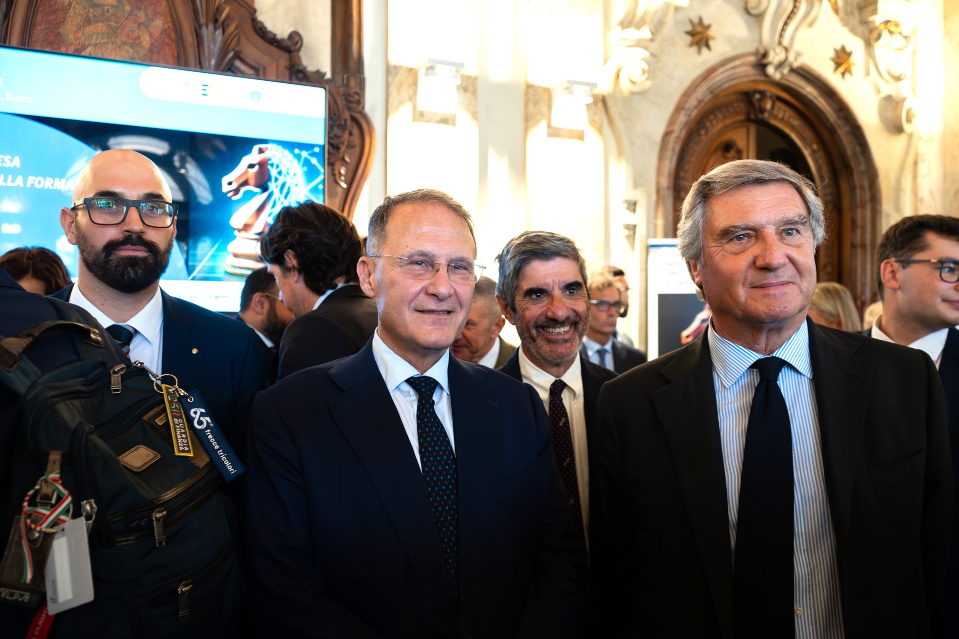 Ospiti e relatori durante il networking